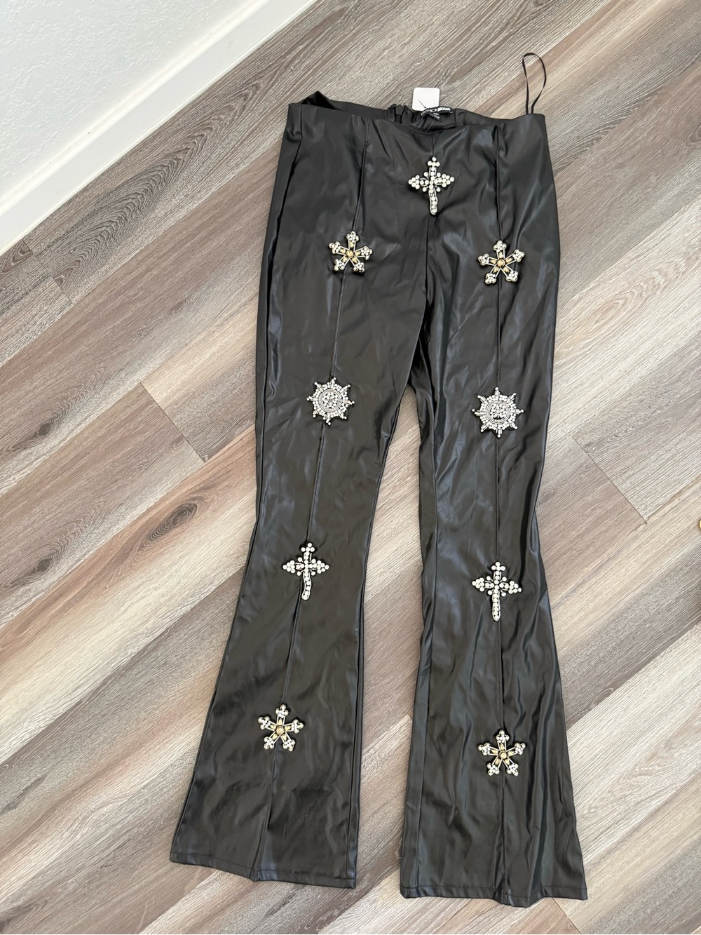 NWT fashion Nova Rosalia Faux Leather Pants Size XL - Picture 2 of 3